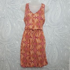 Paisley print dress
